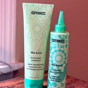 Practically new Amika The Cure set.